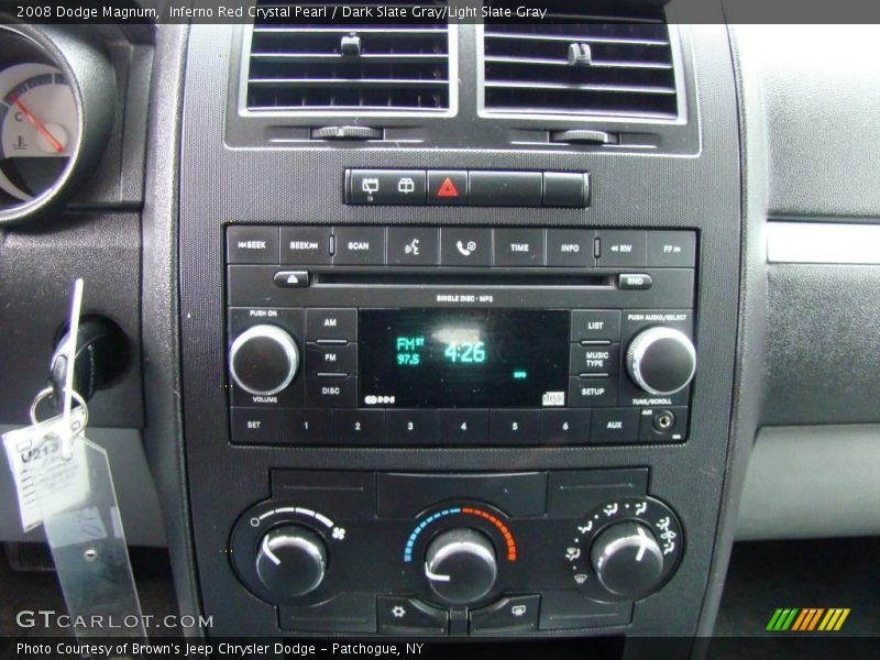 Inferno Red Crystal Pearl / Dark Slate Gray/Light Slate Gray 2008 Dodge Magnum