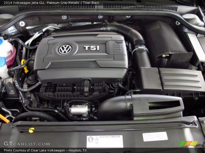 Platinum Gray Metallic / Titan Black 2014 Volkswagen Jetta GLI