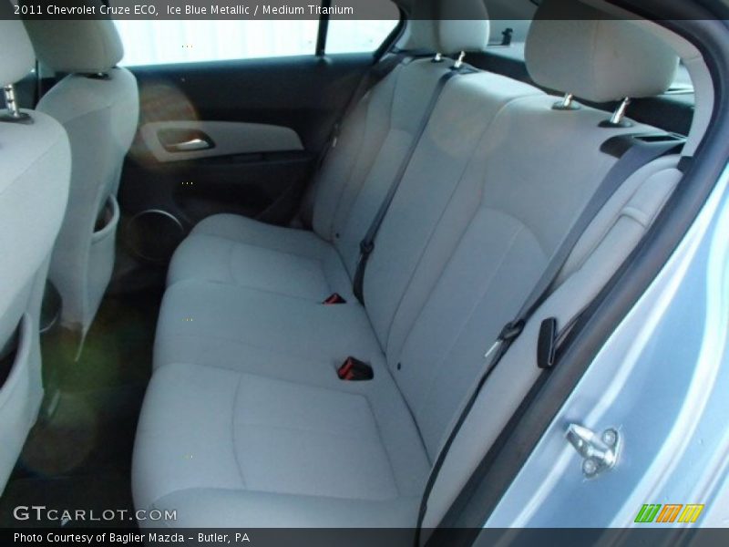 Ice Blue Metallic / Medium Titanium 2011 Chevrolet Cruze ECO