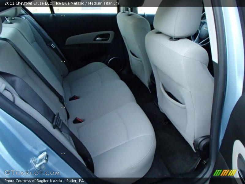 Ice Blue Metallic / Medium Titanium 2011 Chevrolet Cruze ECO