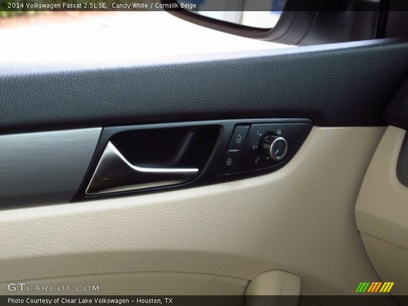 Candy White / Cornsilk Beige 2014 Volkswagen Passat 2.5L SE