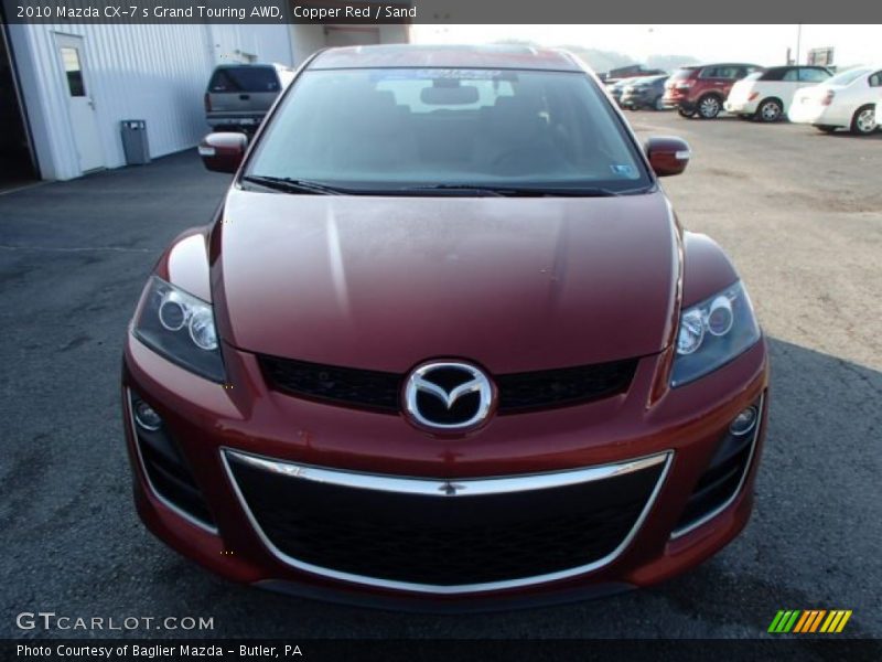 Copper Red / Sand 2010 Mazda CX-7 s Grand Touring AWD