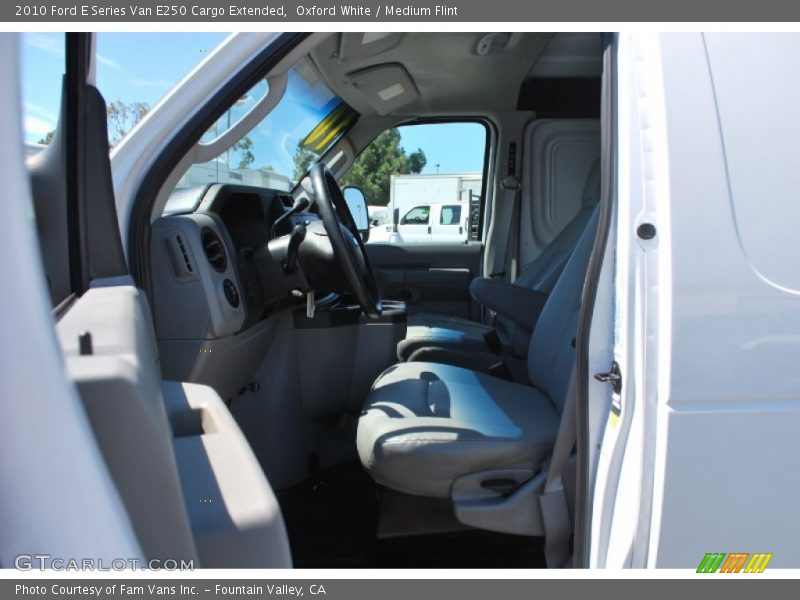 Oxford White / Medium Flint 2010 Ford E Series Van E250 Cargo Extended