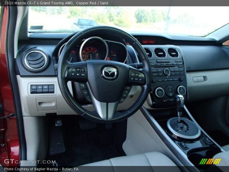 Copper Red / Sand 2010 Mazda CX-7 s Grand Touring AWD
