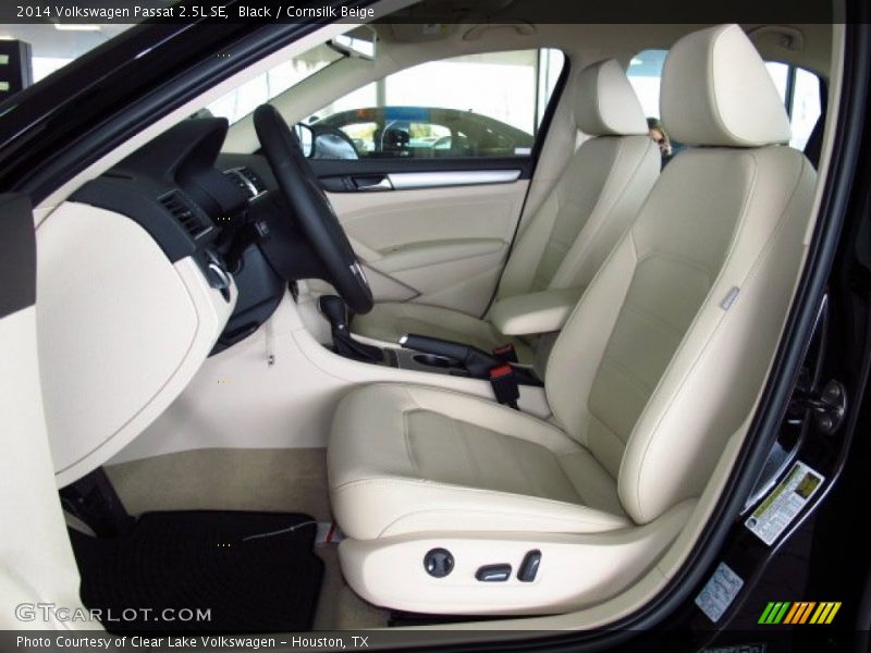  2014 Passat 2.5L SE Cornsilk Beige Interior