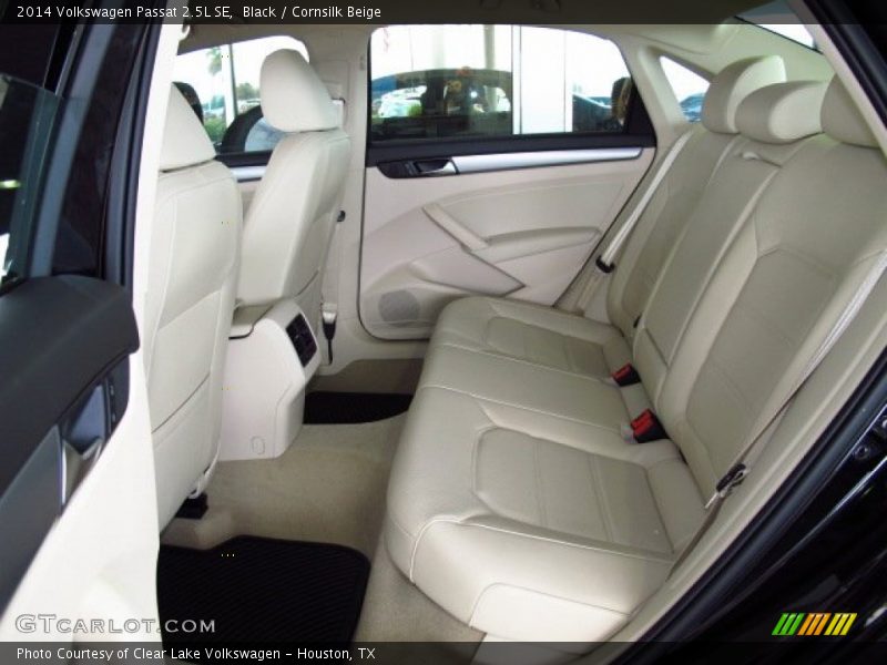 Black / Cornsilk Beige 2014 Volkswagen Passat 2.5L SE
