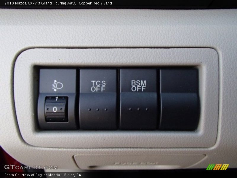 Copper Red / Sand 2010 Mazda CX-7 s Grand Touring AWD