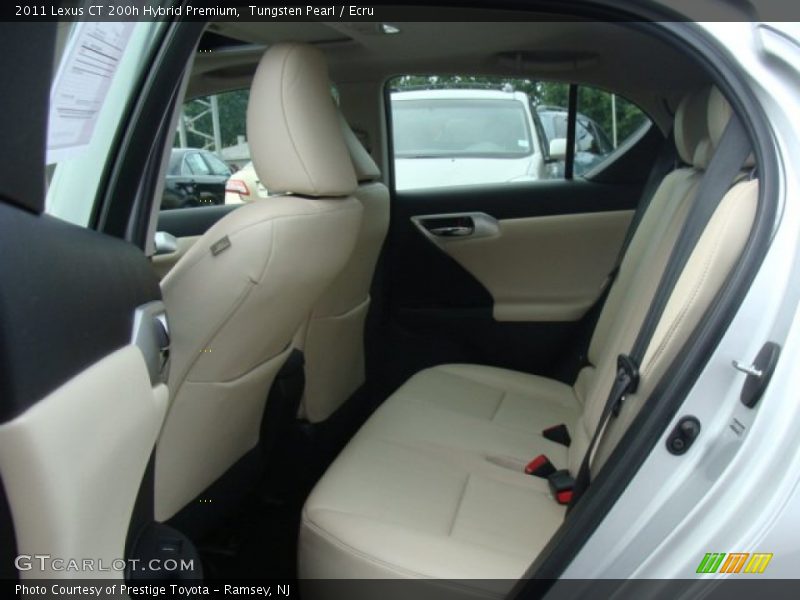 Tungsten Pearl / Ecru 2011 Lexus CT 200h Hybrid Premium