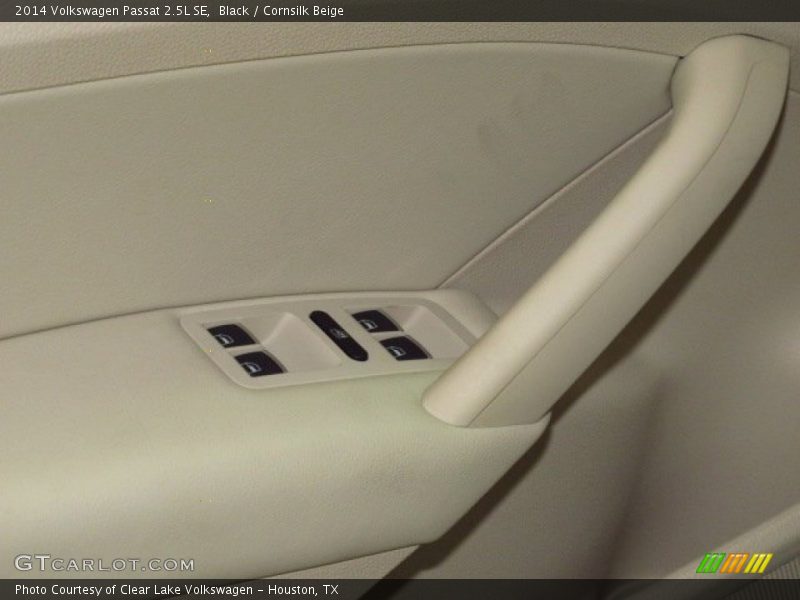 Black / Cornsilk Beige 2014 Volkswagen Passat 2.5L SE