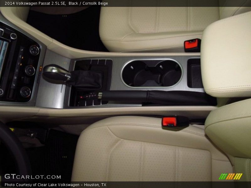 Black / Cornsilk Beige 2014 Volkswagen Passat 2.5L SE