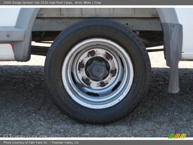 Arctic White / Gray 2006 Dodge Sprinter Van 3500 High Roof Cargo
