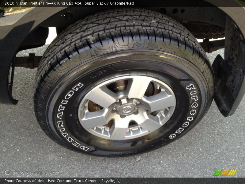Super Black / Graphite/Red 2010 Nissan Frontier Pro-4X King Cab 4x4