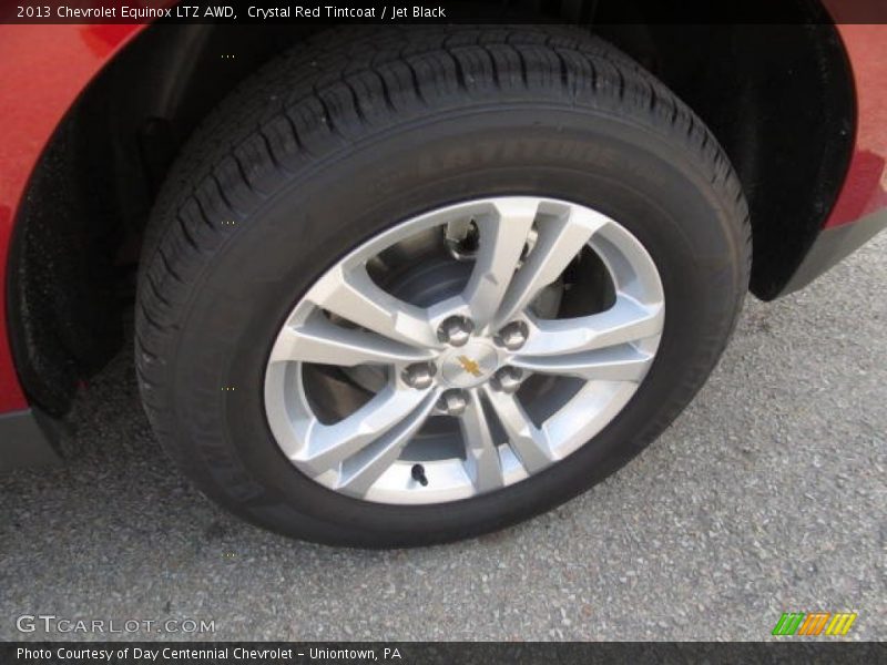 Crystal Red Tintcoat / Jet Black 2013 Chevrolet Equinox LTZ AWD