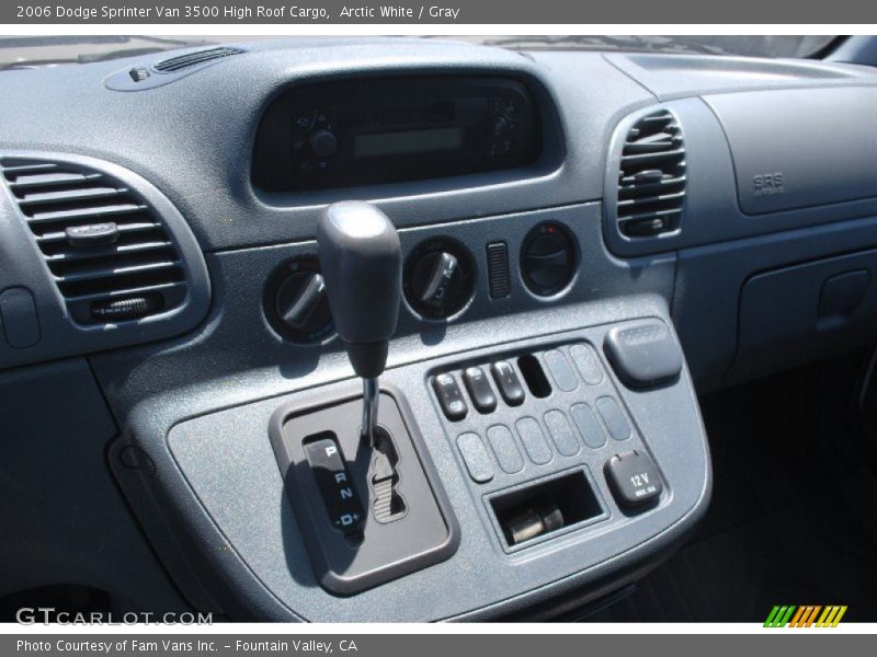 Arctic White / Gray 2006 Dodge Sprinter Van 3500 High Roof Cargo