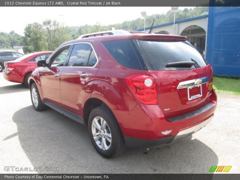 Crystal Red Tintcoat / Jet Black 2013 Chevrolet Equinox LTZ AWD