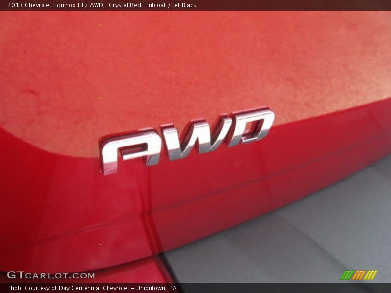 Crystal Red Tintcoat / Jet Black 2013 Chevrolet Equinox LTZ AWD