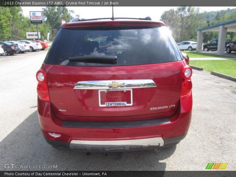 Crystal Red Tintcoat / Jet Black 2013 Chevrolet Equinox LTZ AWD