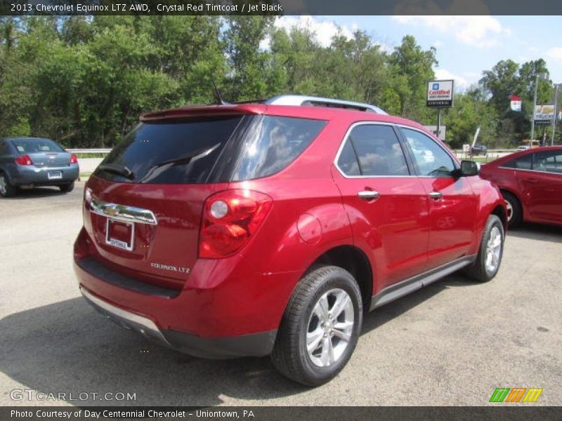 Crystal Red Tintcoat / Jet Black 2013 Chevrolet Equinox LTZ AWD