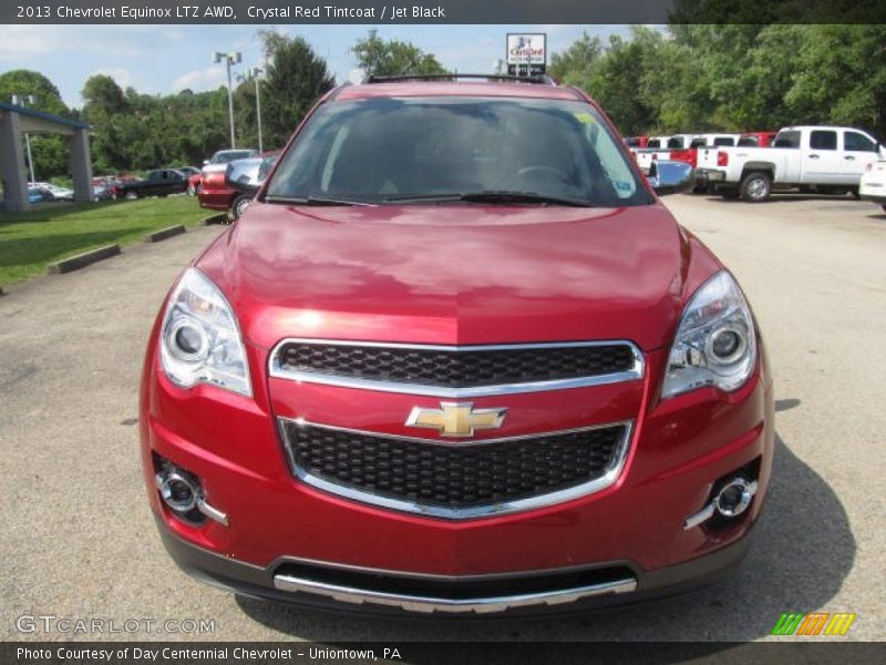 Crystal Red Tintcoat / Jet Black 2013 Chevrolet Equinox LTZ AWD