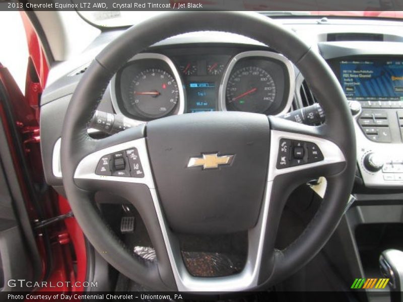 Crystal Red Tintcoat / Jet Black 2013 Chevrolet Equinox LTZ AWD