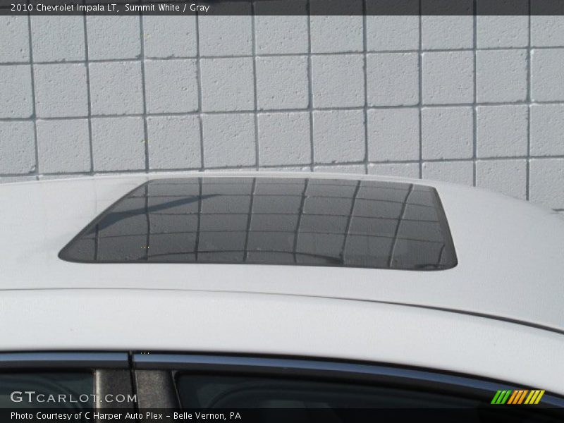 Summit White / Gray 2010 Chevrolet Impala LT