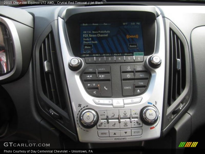 Crystal Red Tintcoat / Jet Black 2013 Chevrolet Equinox LTZ AWD