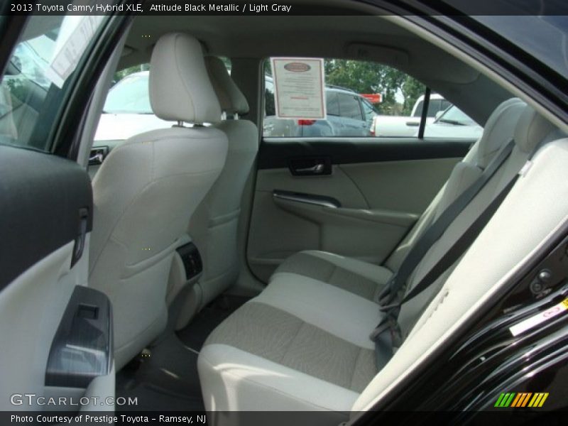 Attitude Black Metallic / Light Gray 2013 Toyota Camry Hybrid XLE