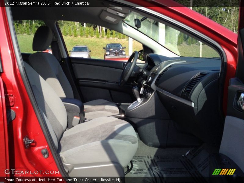 Red Brick / Charcoal 2012 Nissan Sentra 2.0 S