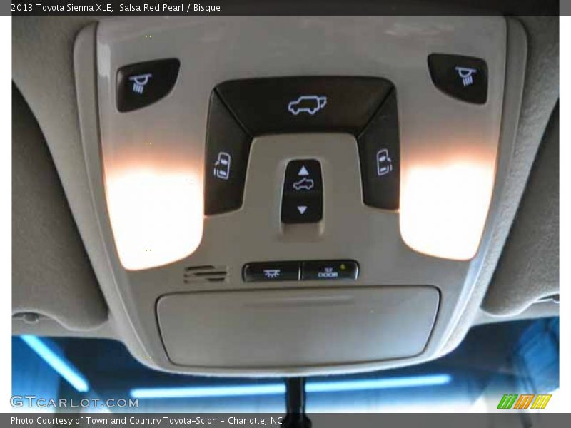 Salsa Red Pearl / Bisque 2013 Toyota Sienna XLE