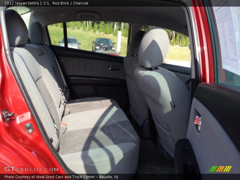 Red Brick / Charcoal 2012 Nissan Sentra 2.0 S
