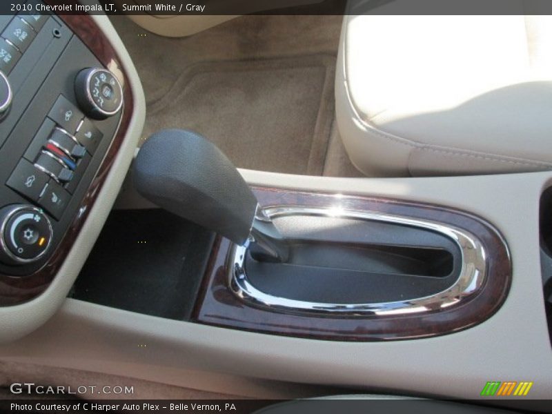 Summit White / Gray 2010 Chevrolet Impala LT