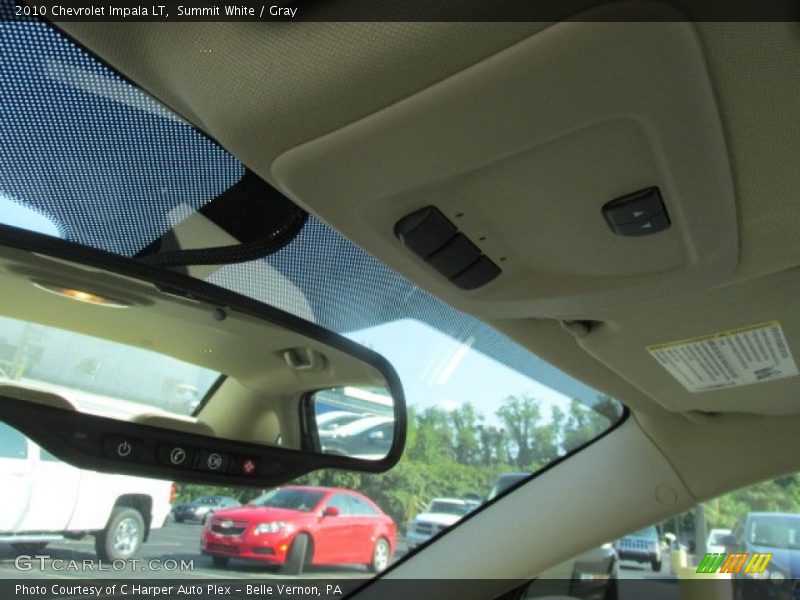 Summit White / Gray 2010 Chevrolet Impala LT