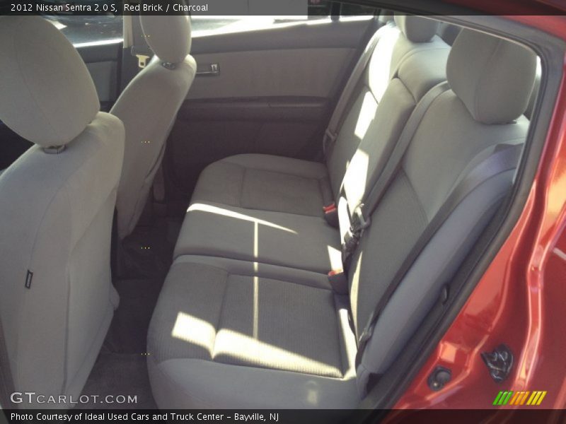 Red Brick / Charcoal 2012 Nissan Sentra 2.0 S