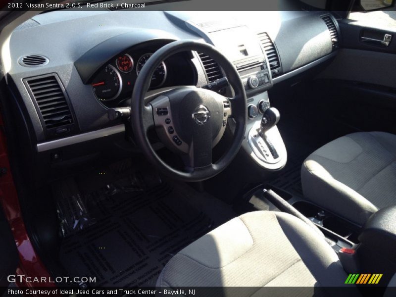 Red Brick / Charcoal 2012 Nissan Sentra 2.0 S