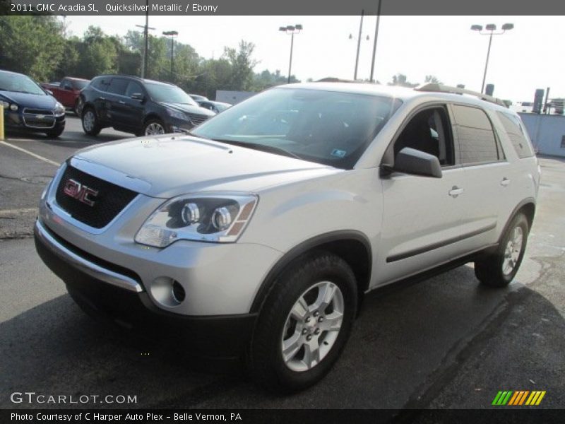 Quicksilver Metallic / Ebony 2011 GMC Acadia SL