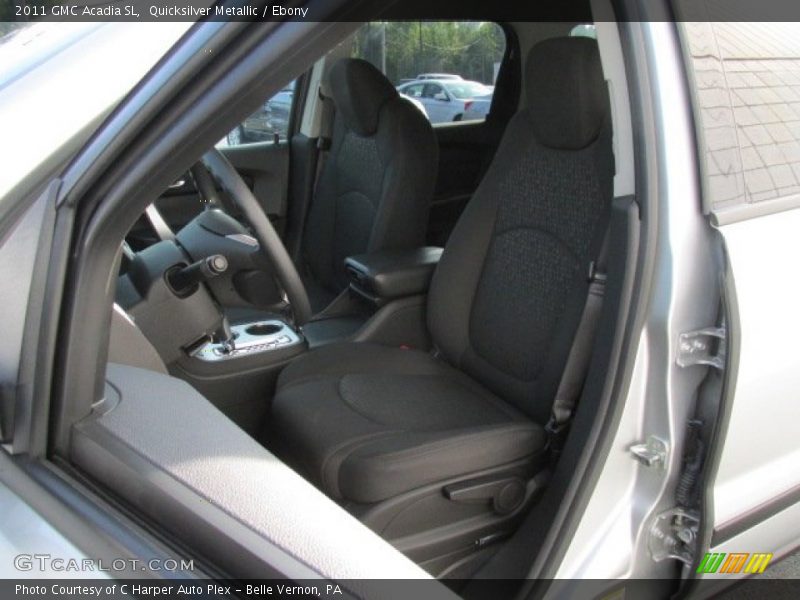 Quicksilver Metallic / Ebony 2011 GMC Acadia SL