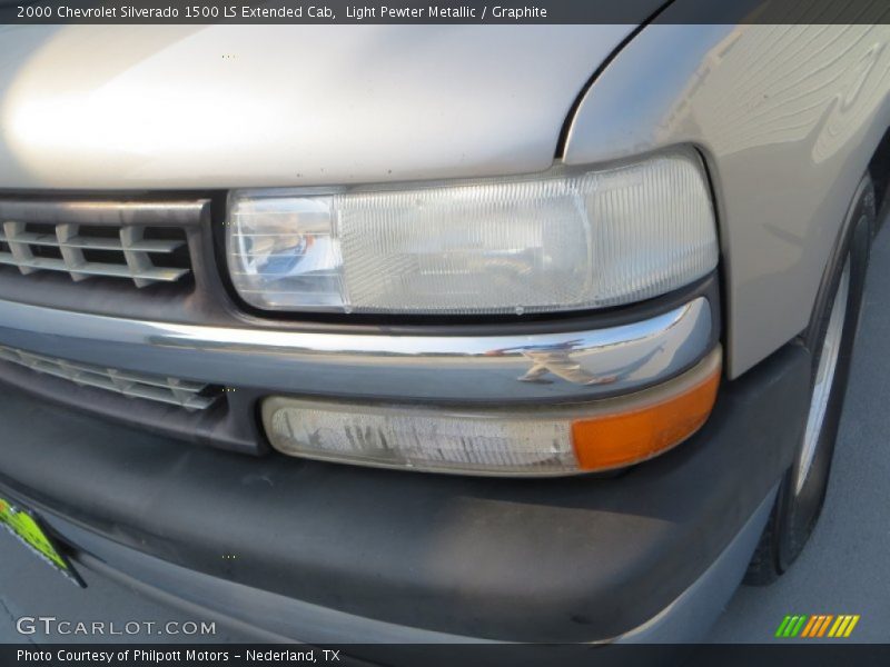 Light Pewter Metallic / Graphite 2000 Chevrolet Silverado 1500 LS Extended Cab