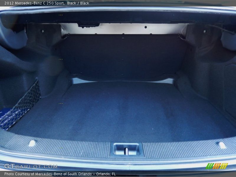 Black / Black 2012 Mercedes-Benz C 250 Sport