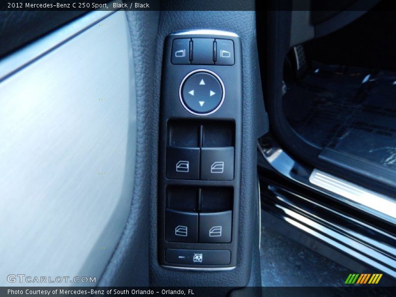 Black / Black 2012 Mercedes-Benz C 250 Sport