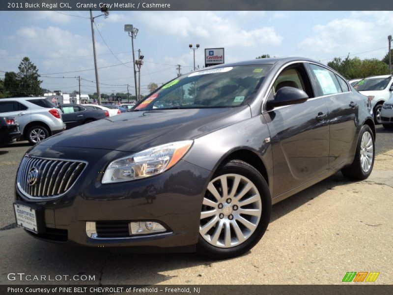 Granite Gray Metallic / Cashmere 2011 Buick Regal CXL
