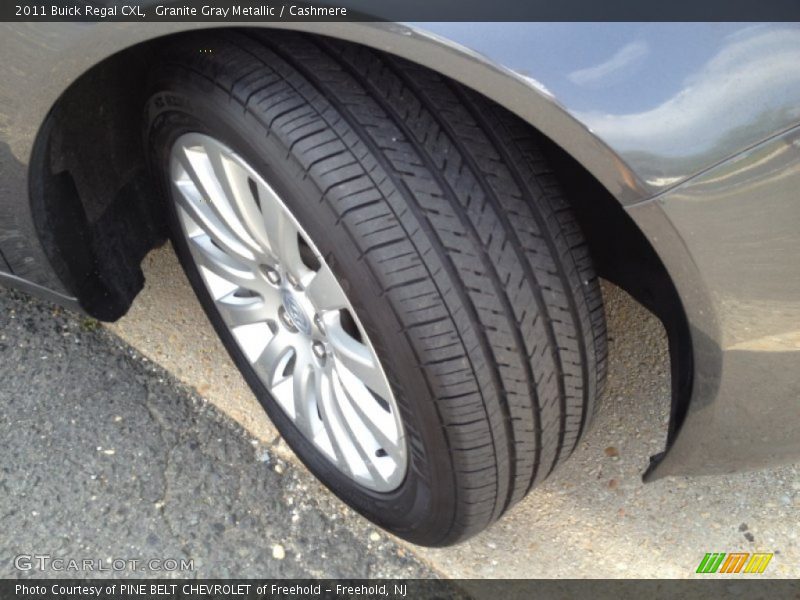 Granite Gray Metallic / Cashmere 2011 Buick Regal CXL