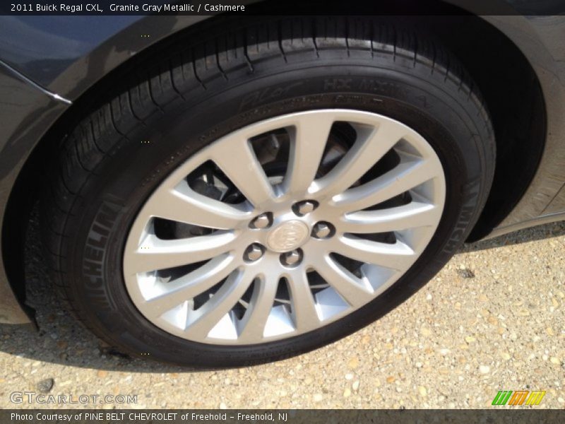 Granite Gray Metallic / Cashmere 2011 Buick Regal CXL