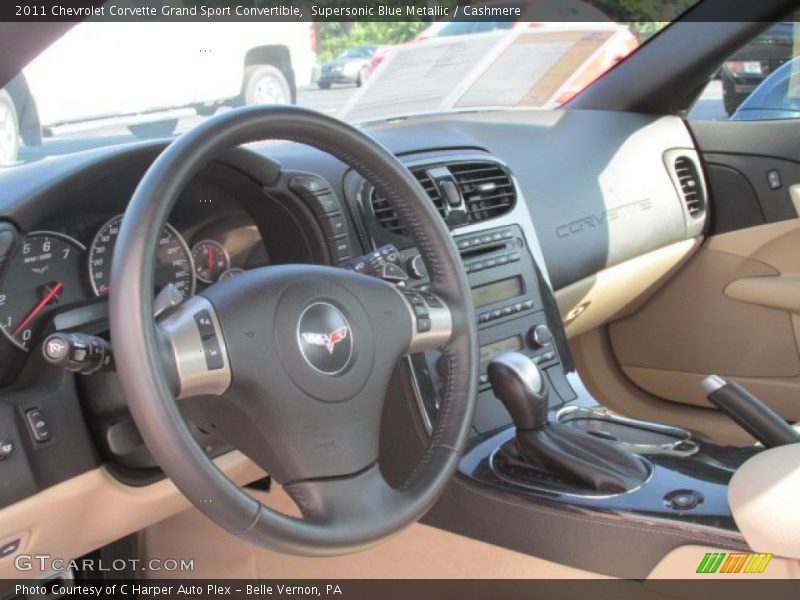 Dashboard of 2011 Corvette Grand Sport Convertible