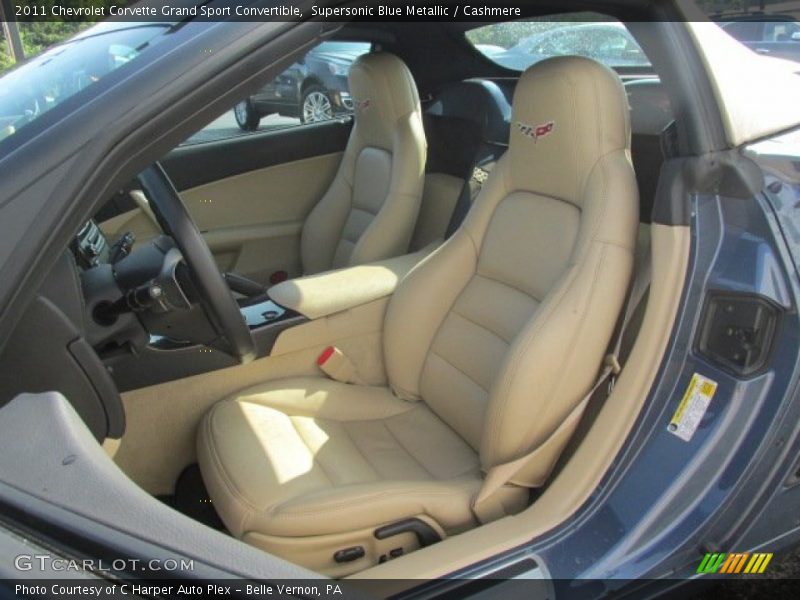 Front Seat of 2011 Corvette Grand Sport Convertible