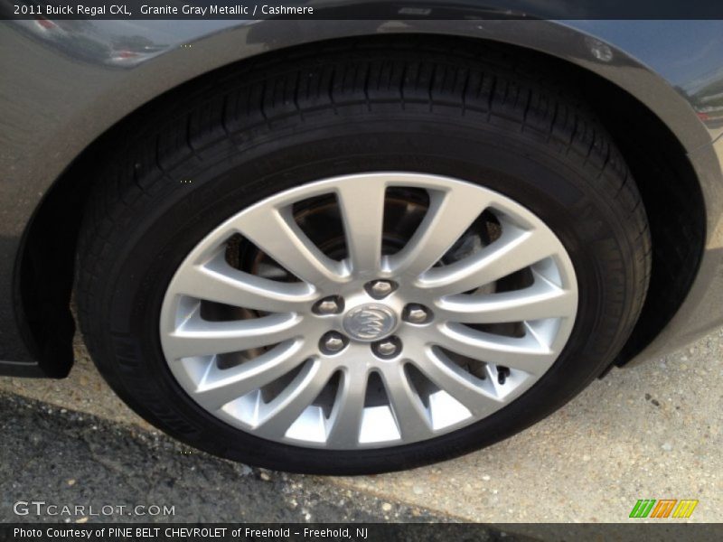 Granite Gray Metallic / Cashmere 2011 Buick Regal CXL