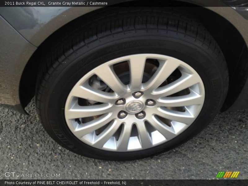 Granite Gray Metallic / Cashmere 2011 Buick Regal CXL