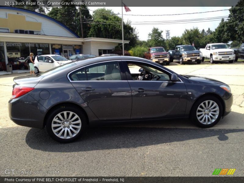 Granite Gray Metallic / Cashmere 2011 Buick Regal CXL