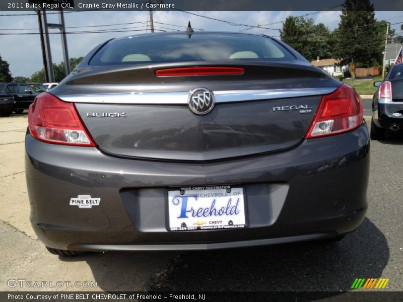 Granite Gray Metallic / Cashmere 2011 Buick Regal CXL