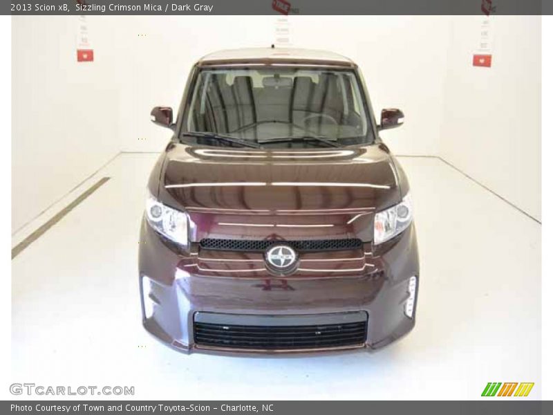 Sizzling Crimson Mica / Dark Gray 2013 Scion xB