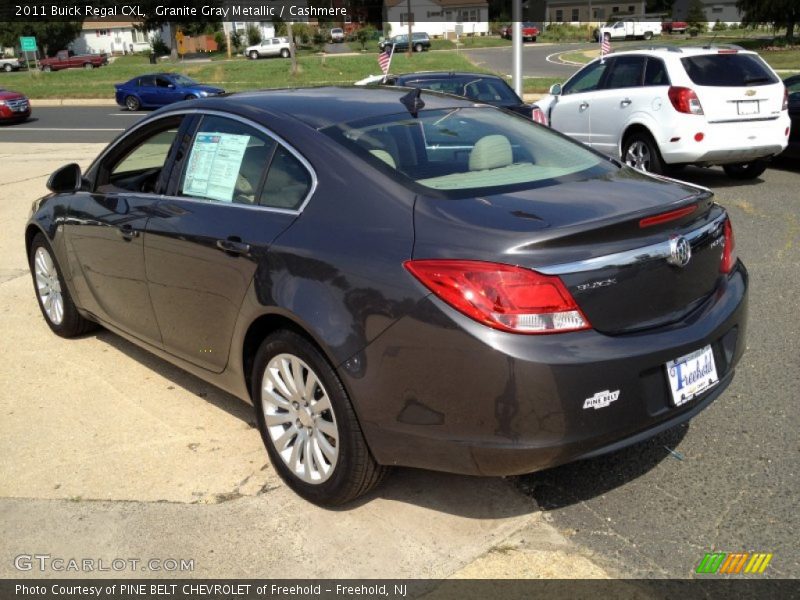 Granite Gray Metallic / Cashmere 2011 Buick Regal CXL